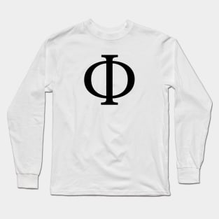 Black Phi Long Sleeve T-Shirt